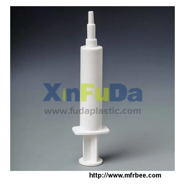 plastic medicine syringe for cow mastitis