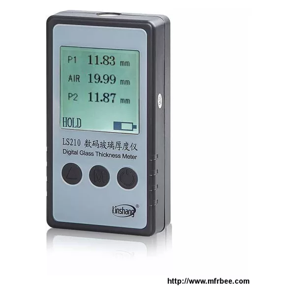 LS210 Digital Glass Thickness Meter
