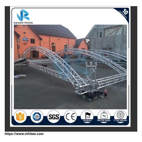 Aluminum Truss Arch Truss Tower System Aluminum Rigging