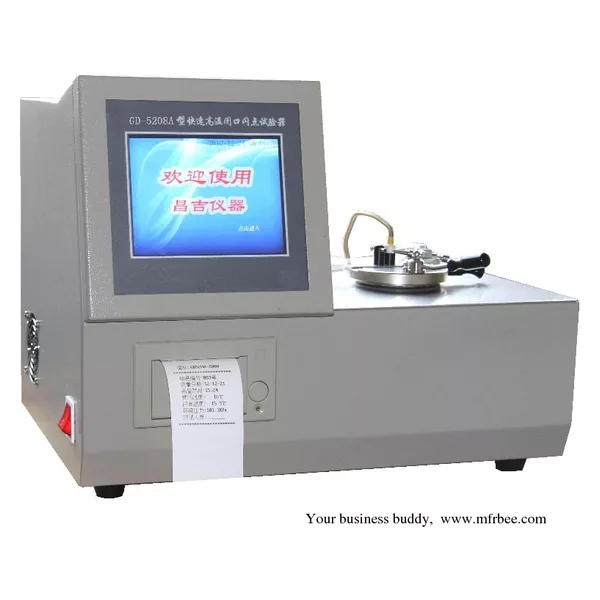 GD-5208A High Temperature Closed Cup Flash Point Tester
