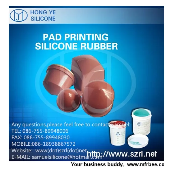 Liquid Pad Printing Silicone Rubber Material
