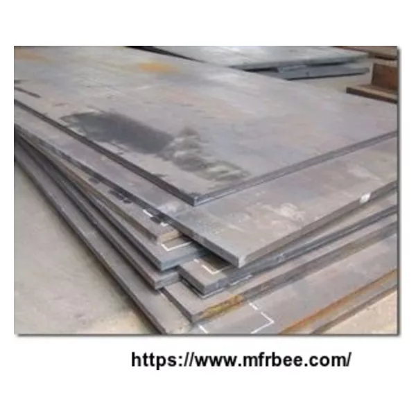 Hardfacing wear resistant steel plate