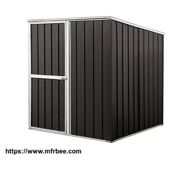 Pent Roof Metal Garden Shed