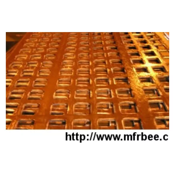Perforated Vibrating Screen Mesh for Unique Situations