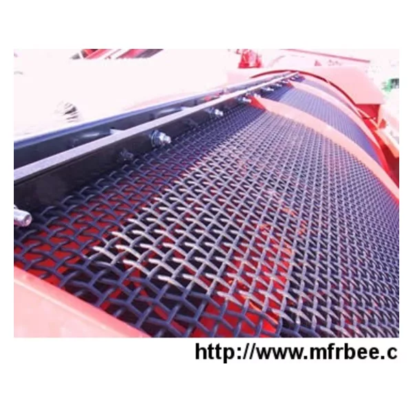 Trommel Screen Mesh for Lighter and Wetter Materials