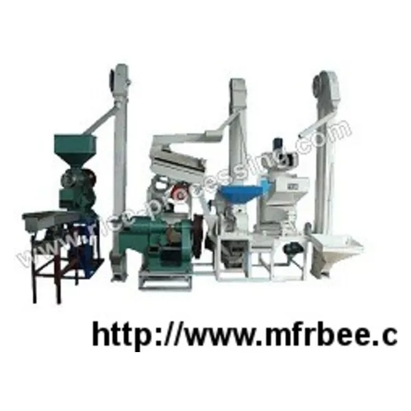 15T/D Double Iron Roller Rice Milling Equipment