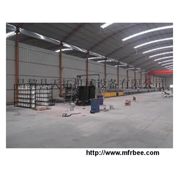 FRP lighting sheet production line