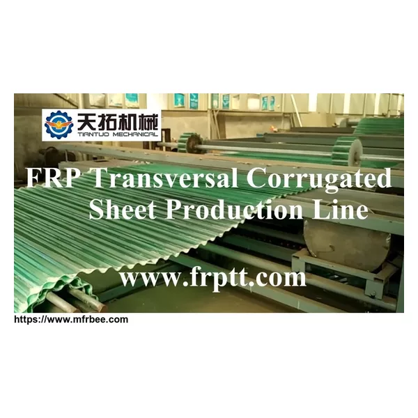 FRP Transversal Corrugated Sheet Making Machine