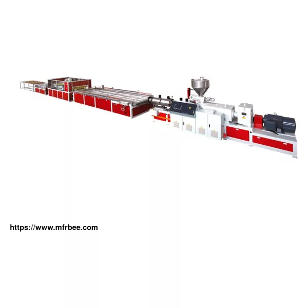PVC Fence Panel Extrusion Line