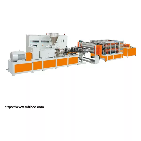 PVC Roof Tile Extrusion Line