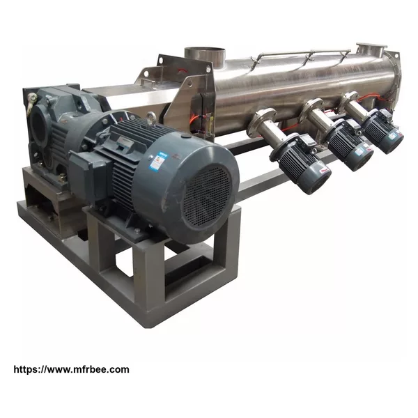 horizontal continuous mortar mixer dry powder mixer
