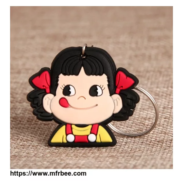Fujiya Peko PVC Keychain
