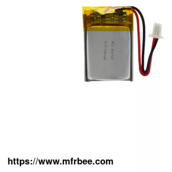 401722-100mah 3.7V Lipo Battery