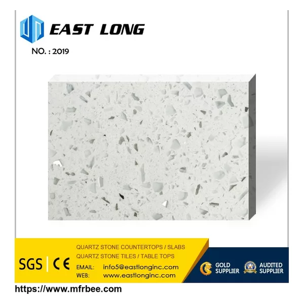 Polished artificial Quartz stone supplier