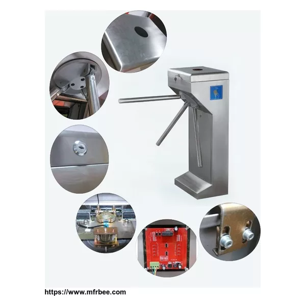 MOBK RFID Access Control Stainless Steel Tripod Turnstile
