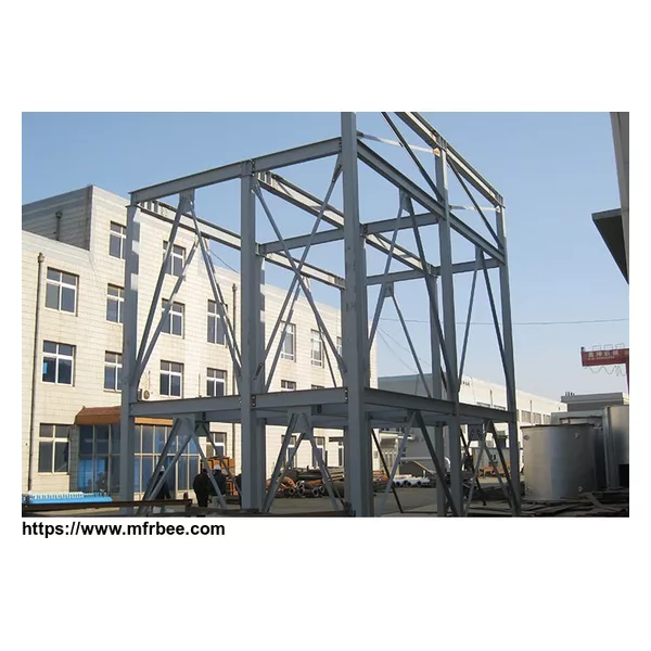 Welding and CNC machining of large frame