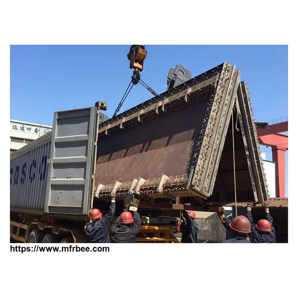 Metal structure welding machining