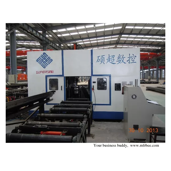 Multi spindle beam drilling line