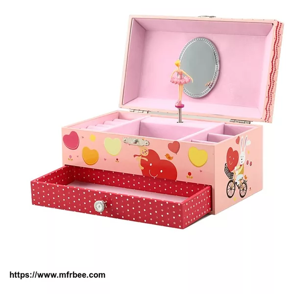 Multi-function Offset Printing Music Makeup Box and Cosmetic Box