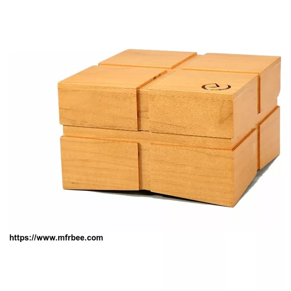 Natural Wooden Flat Lacquered Watch Packaging and Gift Box
