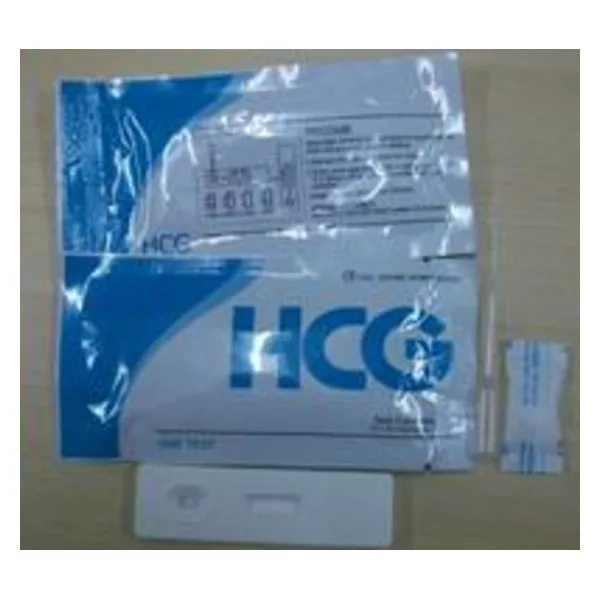 Female household urine hcg pregnancy test positive cassette kits