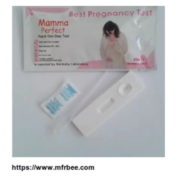 Medical Equipment One Step HCG Pregnancy Test Cassette