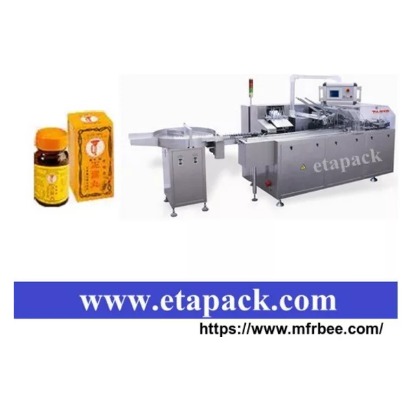 multifunction horizontal cartoning machine for bottle