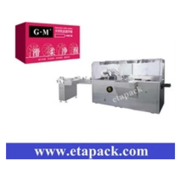 Automatic Cartoning Machine for tubes injection