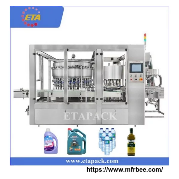 High speed liquid filling capping machine