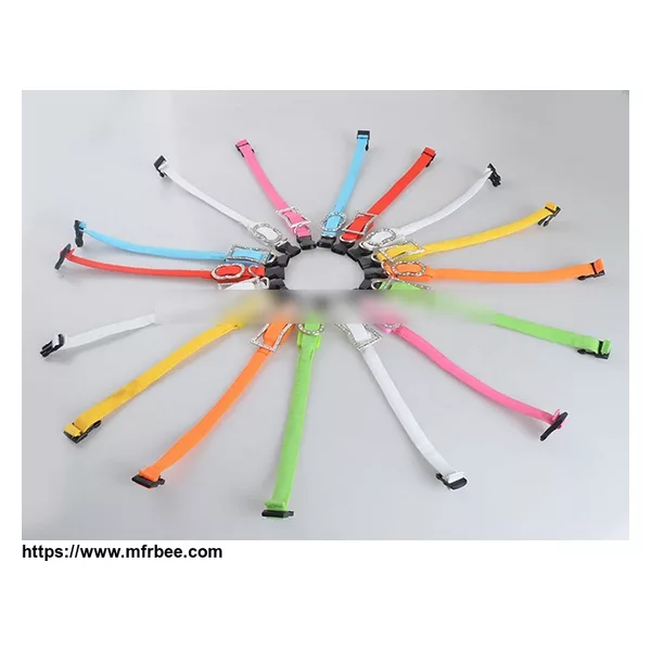LED Nylon Diamond Dog Collar