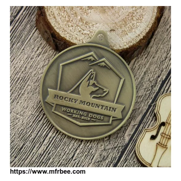 Rocky Mountain Working Dogs Custom Medals