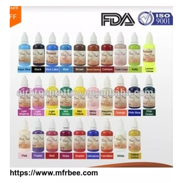 Water Based Acrylic Airbrush Spray Nail Ink/Paint