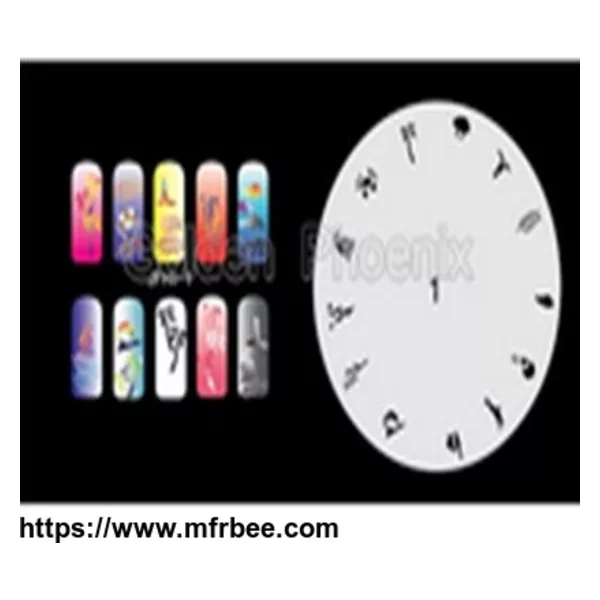Reusable Airbrush Nail Beauty Stencil/PET Nail Stencil