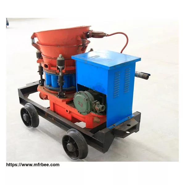 Wet Mix Shotcrete Gunning Machine With Anti-explosion Motor
