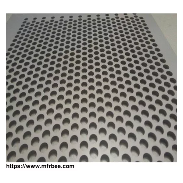 Low Carbon Plain Steel Perforated Panel