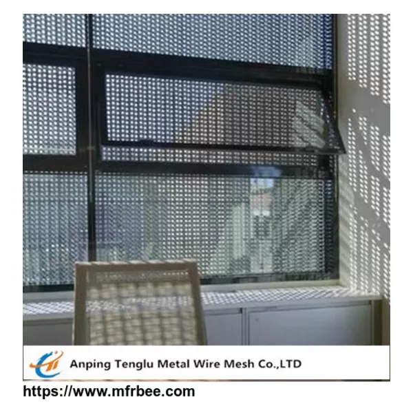   Perforated Aluminum Security Screens