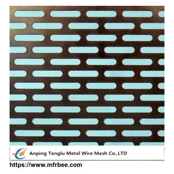 Slot Holes Perforated sheet