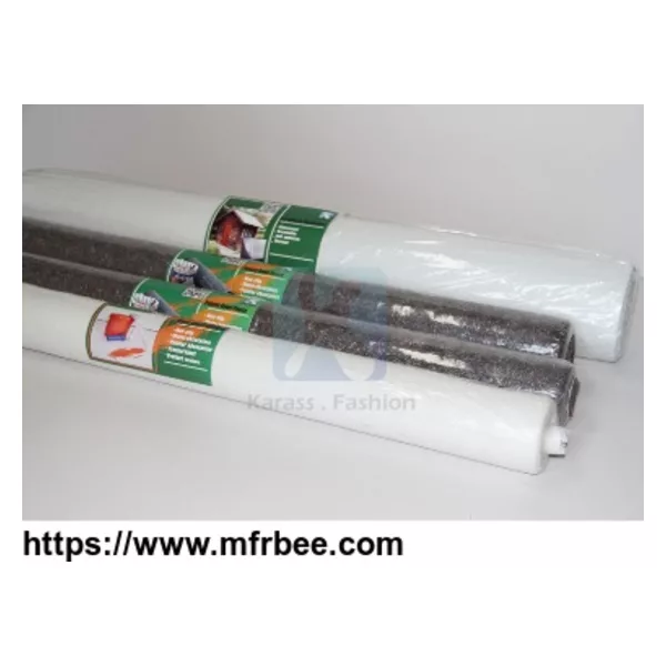White Sticky painter cover wholesale self-adhesive felt roll