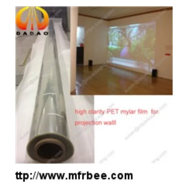 super width PET projection film