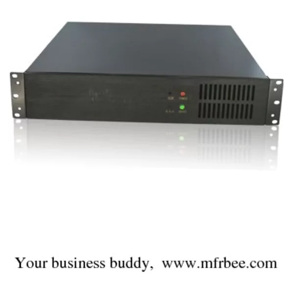 19" rack-mounted industrial pc chassis