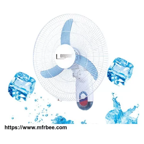 Comfortable summer 18" electric wall fan