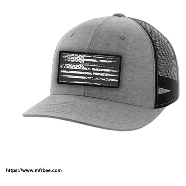 USA Flexfit Cap | Heather Grey Flexfit Cap