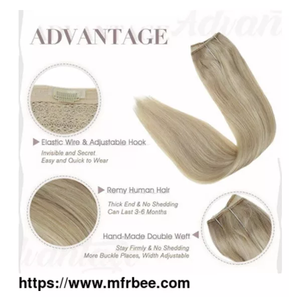 Ash Blonde Hair Extensions