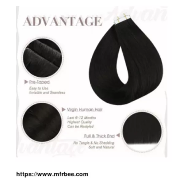 Injection Tape in Hair Extensions