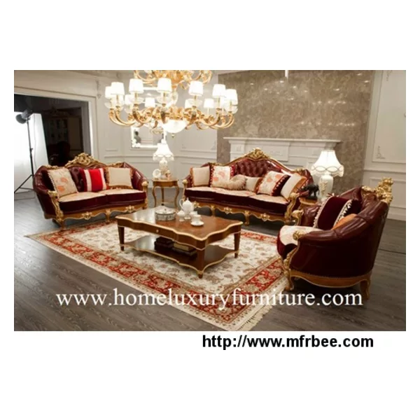 Sofa leather furniture living sofa living room furniture FF-138
