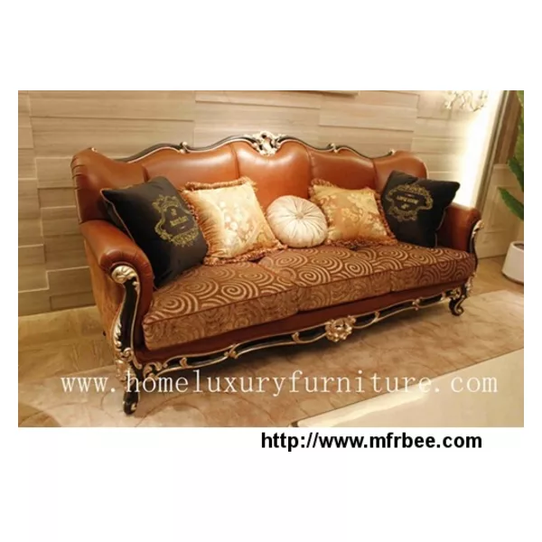 Leather sofa classic furniture classic sofa FF-109