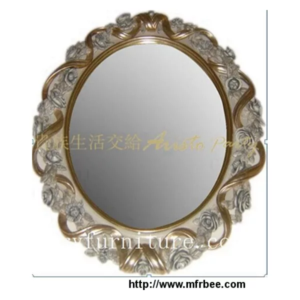 antique mirror wooden frame mirror FG-103
