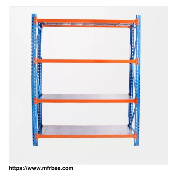 Durable warehouse racking industrial collapsible antique metal shelves