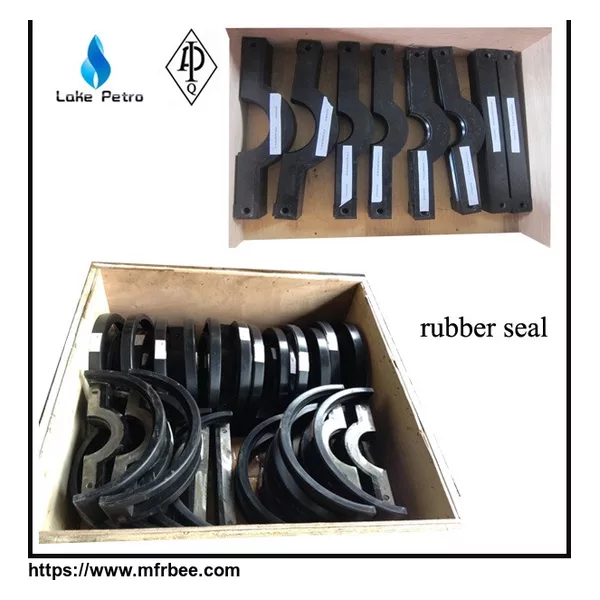 Variable ram rubber for ram bop