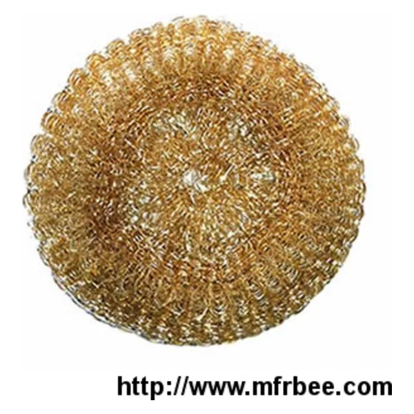 Brass Scrubbers Clean Kitchenware Clearly